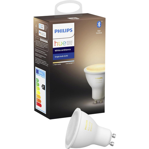 Philips Lighting Hue LED-Leuchtmittel 929001953301 EEK: G (A - G) White Ambiance GU10 5 W Warmweiß, Neutralweiß, Kaltweiß EEK: G (A - G)