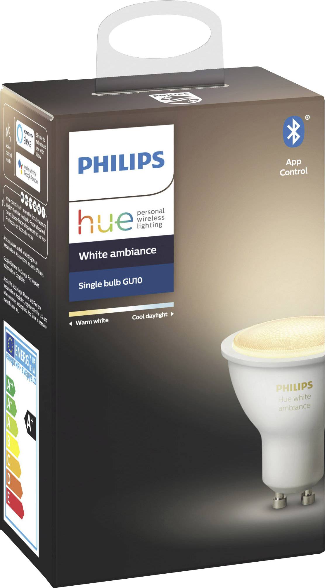Philips LED LED-Leuchtmittel 929001953301 EEK: G (A - G) White Ambiance GU10 5 W Warmweiß, Neutralweiß, Kaltweiß