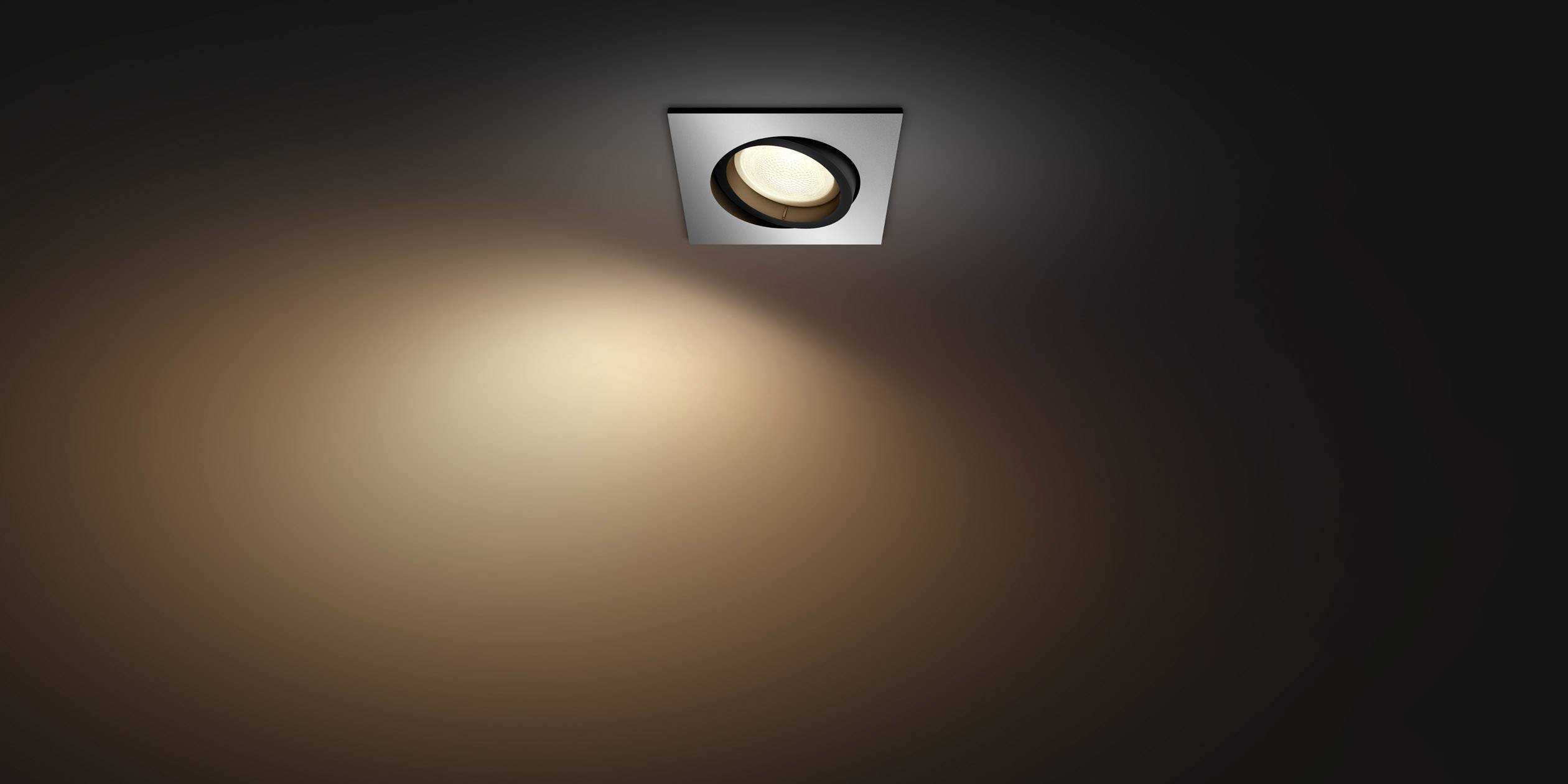 Philips Lighting Hue Einbauleuchte 50551/48/P7 Centura GU10 5.7 W RGBW
