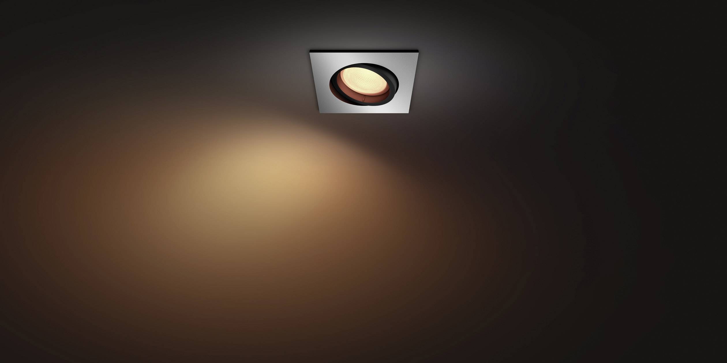 Philips LED Einbauleuchte 50551/48/P7 Centura GU10 5.7 W RGBW