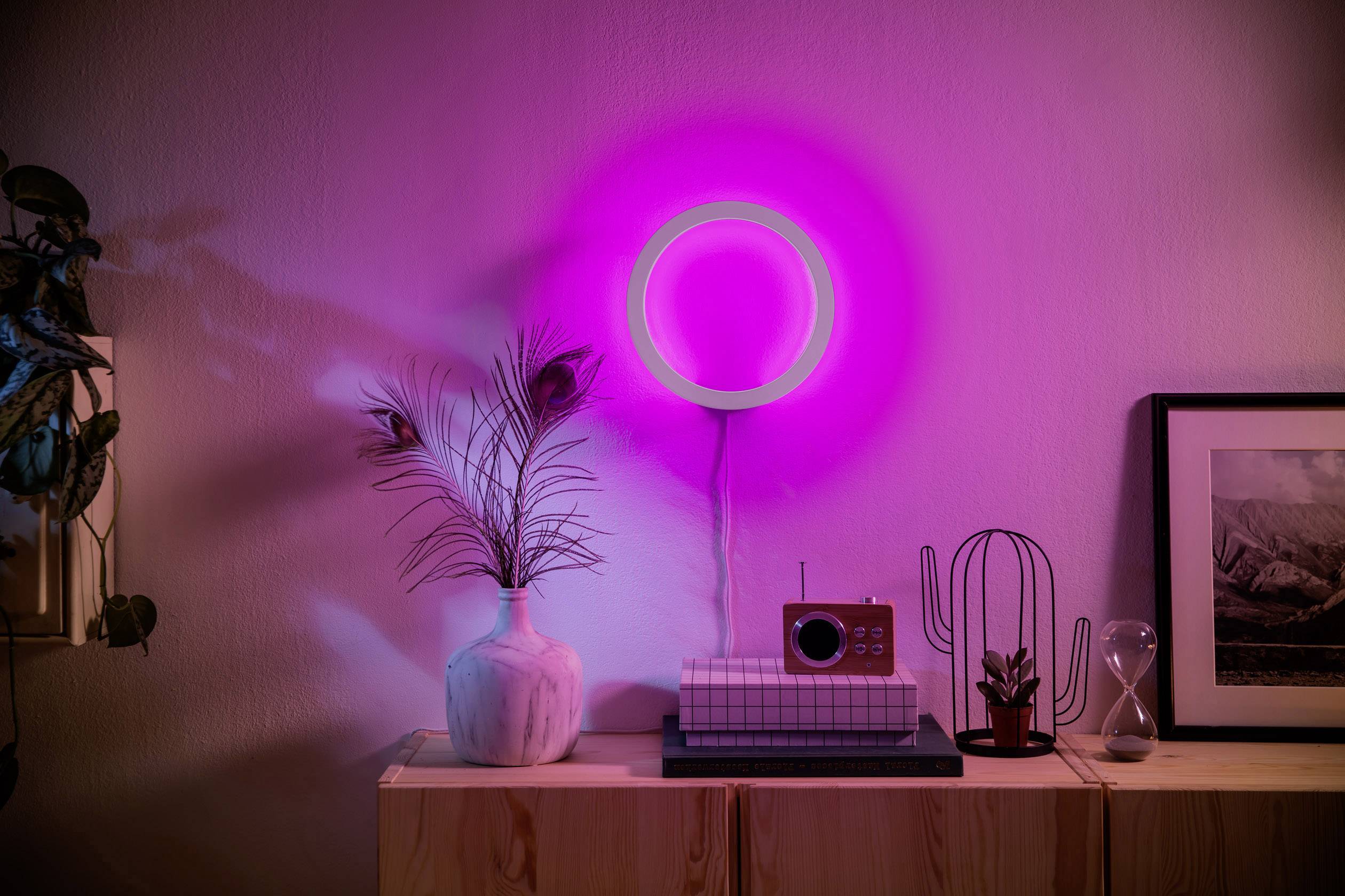 Philips Lighting Hue LED Decken- und Wandleuchte 40901/31/P9  Sana LED fest eingebaut 20 W RGBW