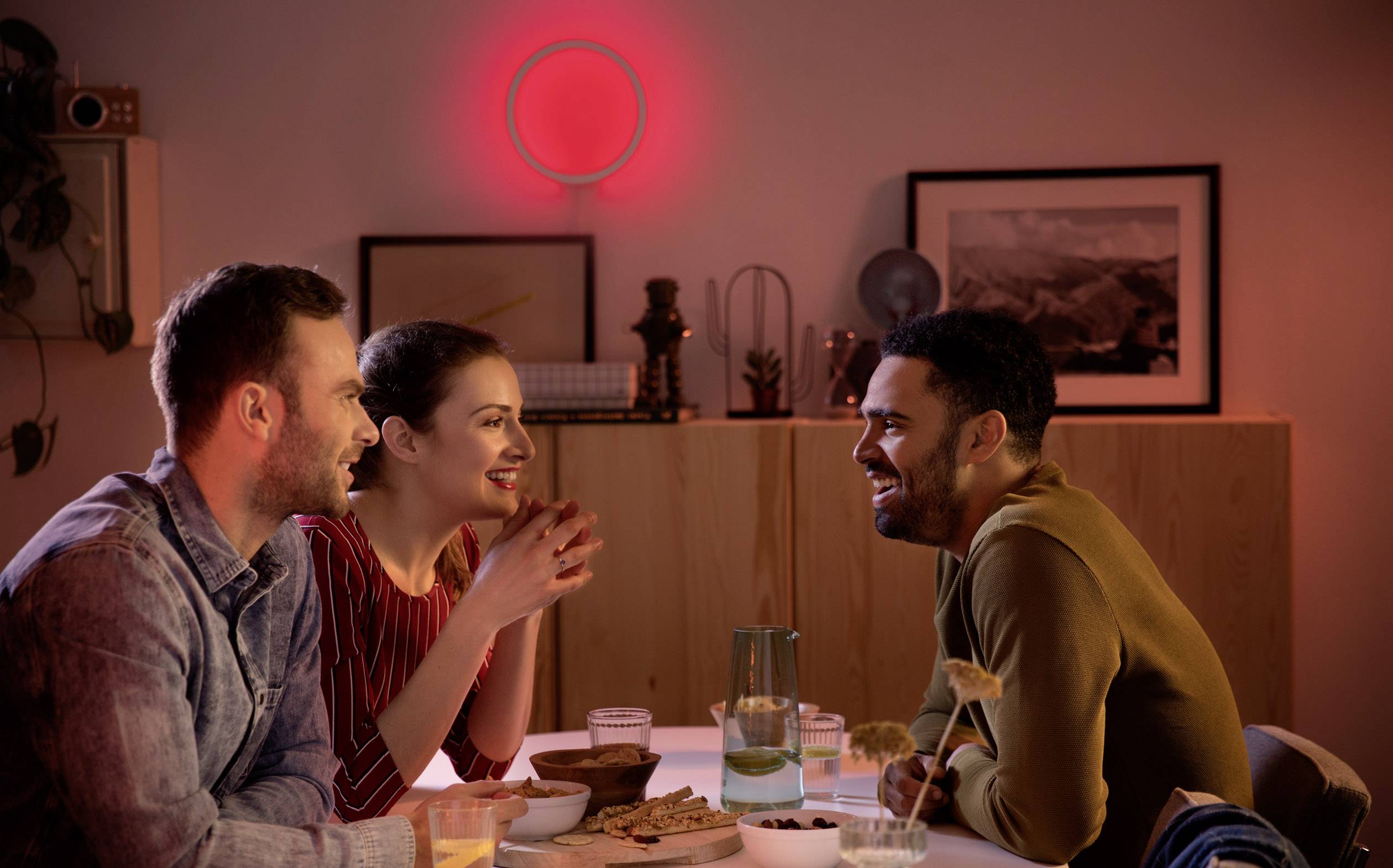 Philips Lighting Hue LED Decken- und Wandleuchte 40901/31/P9  Sana LED fest eingebaut 20 W RGBW