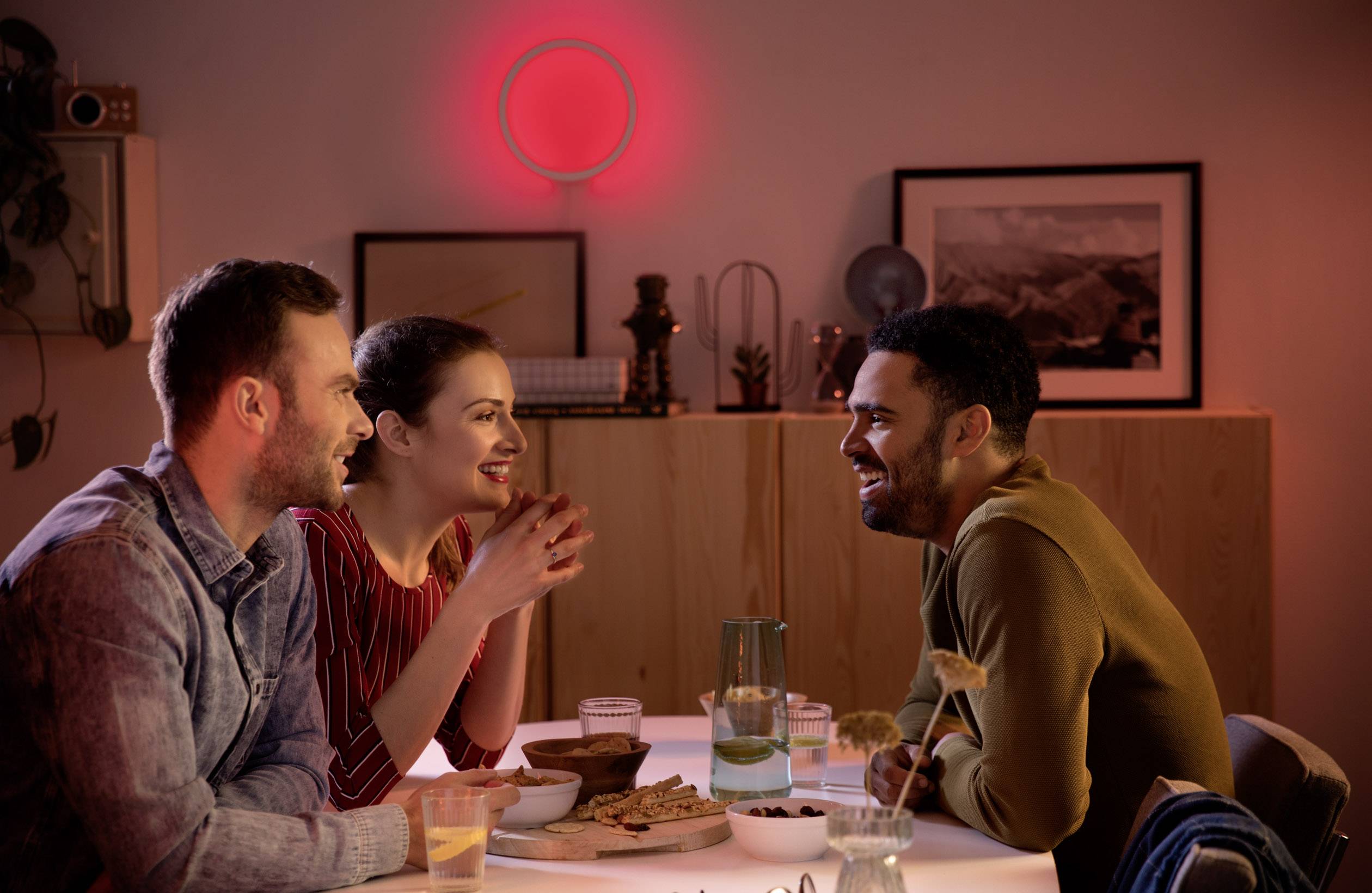Philips Lighting Hue LED Decken- und Wandleuchte 40901/31/P9  Sana LED fest eingebaut 20 W RGBW