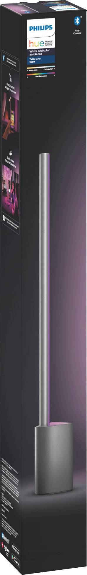 Philips Lighting Hue LED-Tischlampe 4080148P9 Signe LED fest eingebaut 14 W RGBW