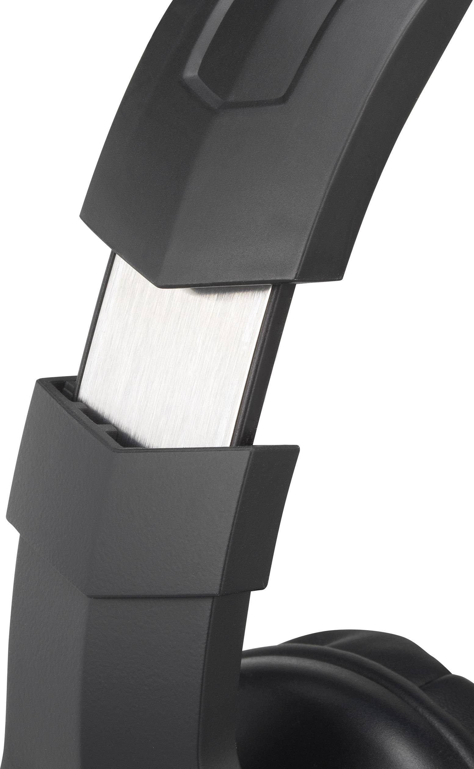 Renkforce Gaming Over Ear Headset kabelgebunden 7.1 Surround Schwarz Mikrofon-Stummschaltung, Lautstärkeregelung