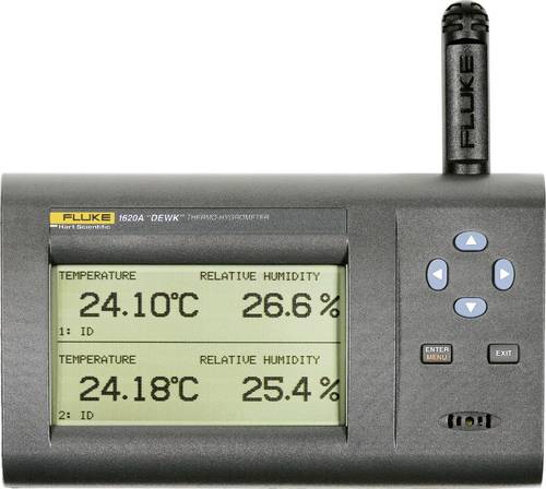 Fluke Calibration 1620A-BASE-256 Temperatur-Messgerät Funkübertragung, Luftfeuchtemessung, Datenlo