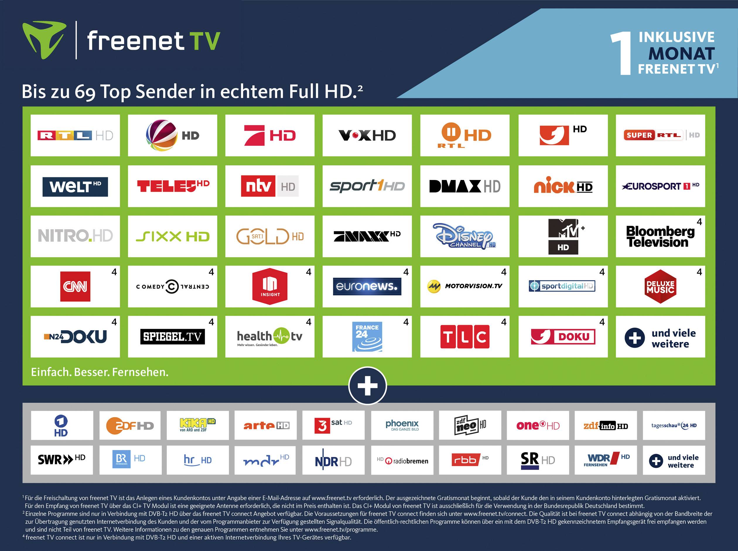 freenet TV CI+ Modul 1 Mon. DVB-T2