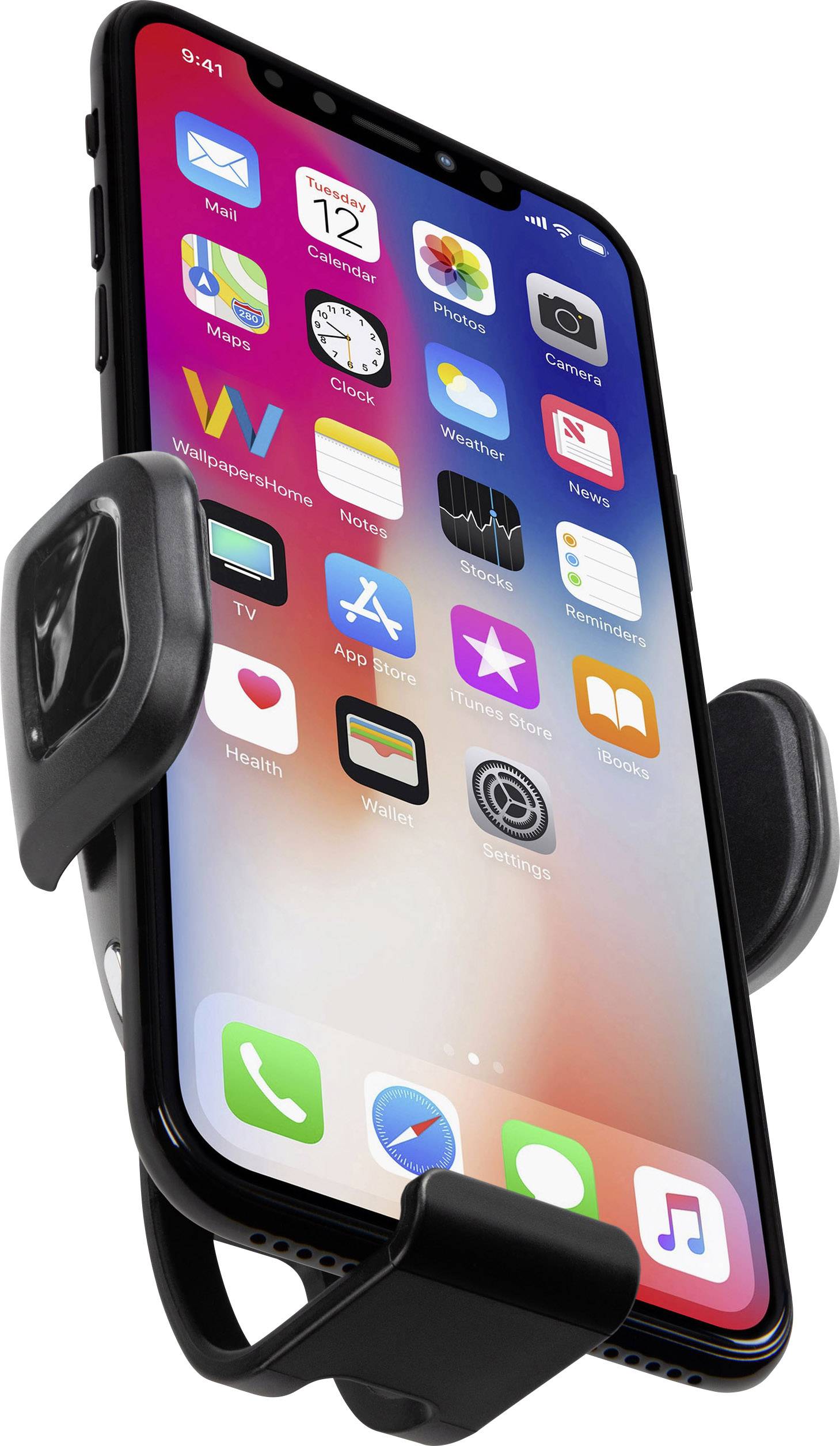 Xtorm by A-Solar Induktions-Ladegerät 2000mA qi Car XW209 Ausgänge Induktionslade-Standard Schwarz