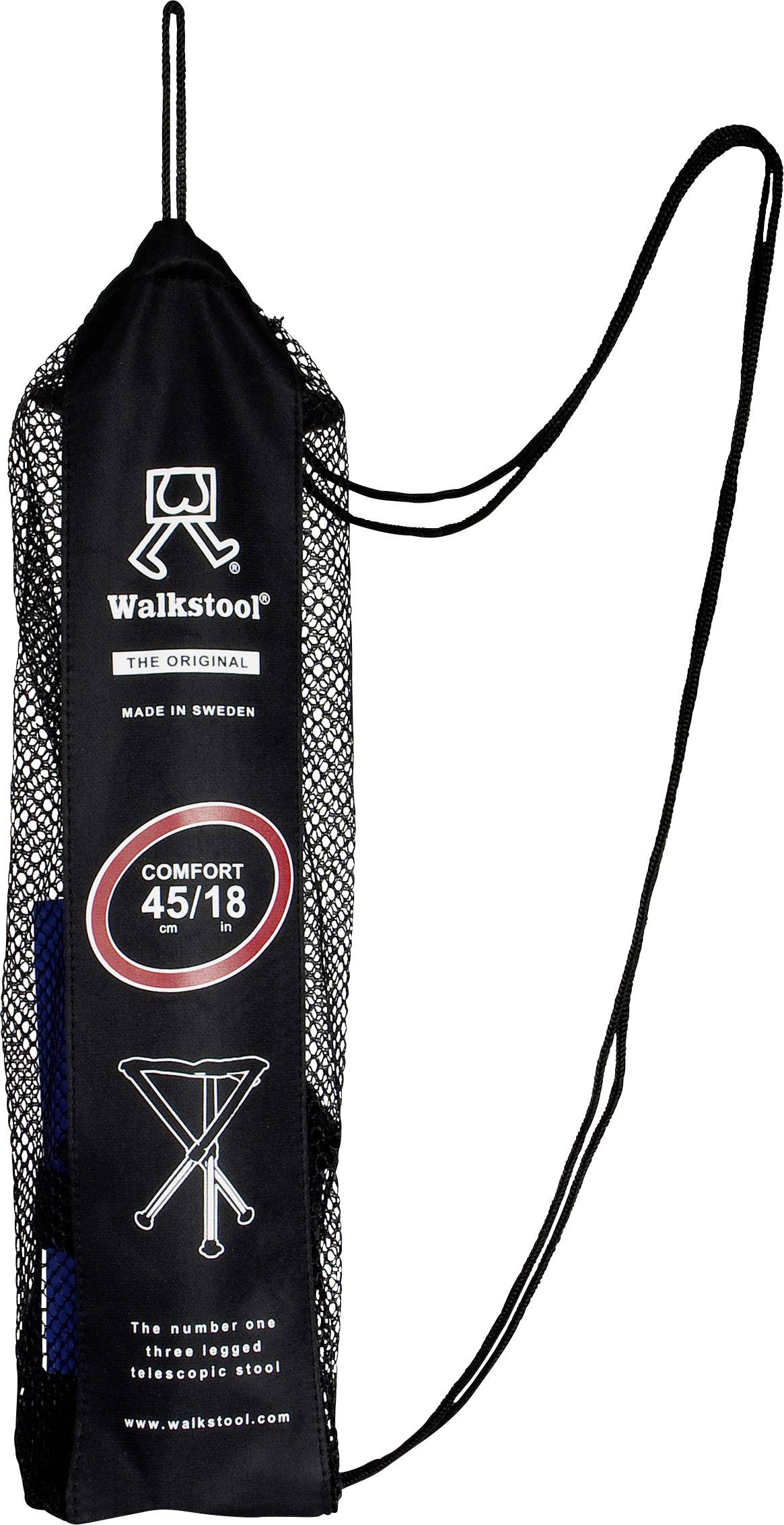 Walkstool Comfort L Klapphocker Schwarz, Silber ComfortL Belastbarkeit (Gewicht) (max.) 200 kg