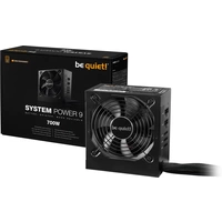 BeQuiet System Power 9CM PC Netzteil 700W ATX 80PLUS® Bronze BeQuiet System Power 9CM PC Netzteil 700W ATX 80PLUS® Bronze
