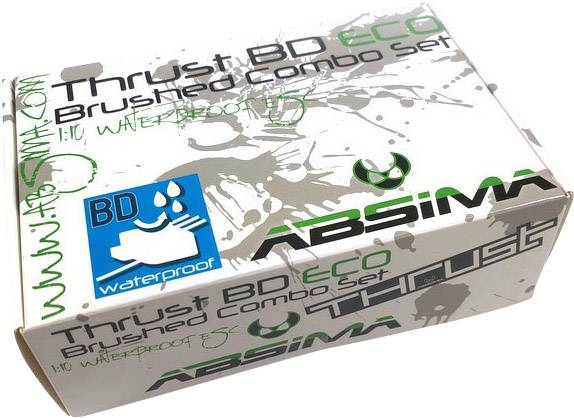Absima B-Spec 50T 2100017 Windungen (Turns): 50 Automodell Brushed Antriebsset 1:10