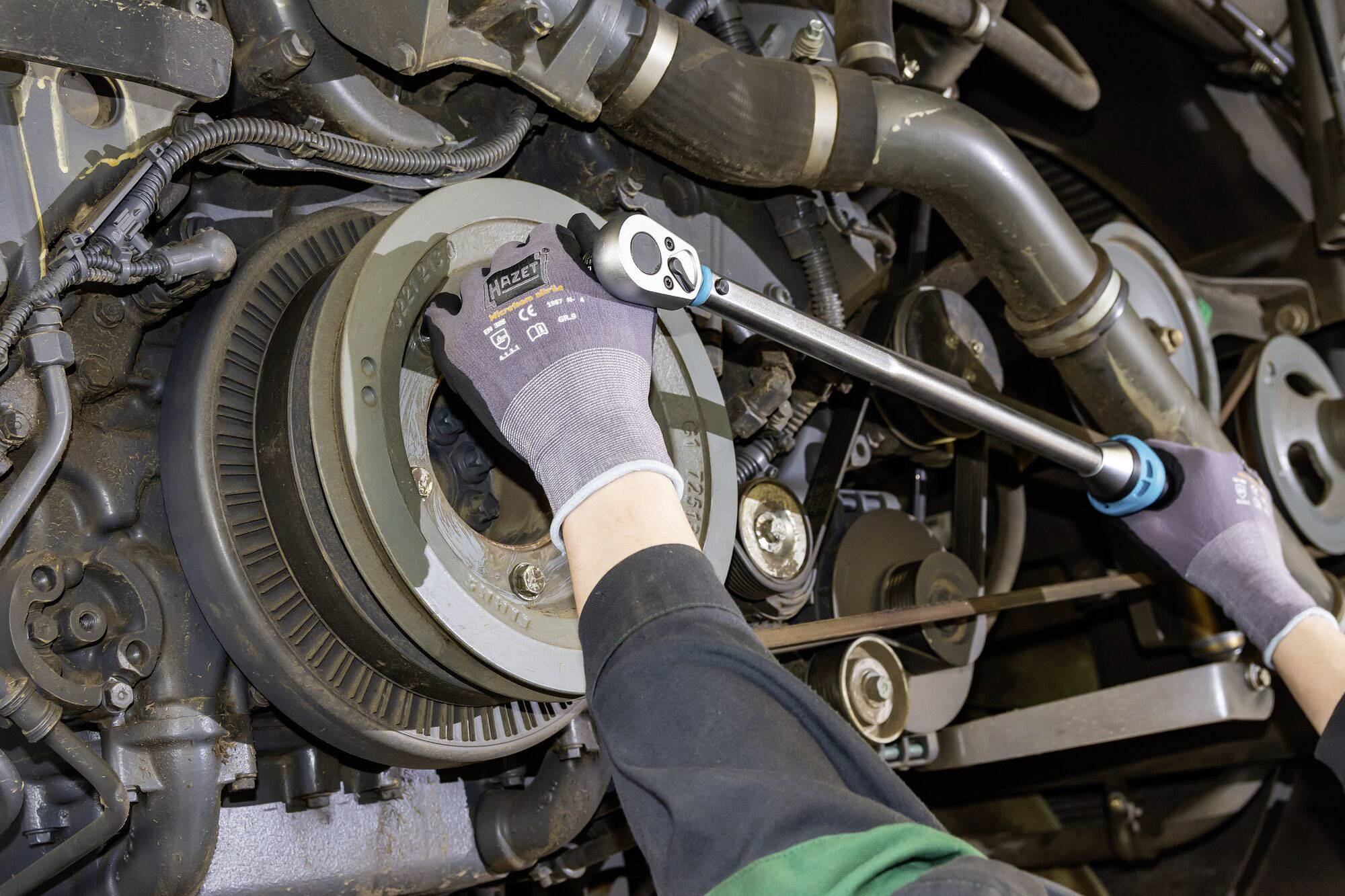 Hazet 5123-3CT Drehmomentschlüssel 1/2" (12.5 mm) 60 - 320 Nm