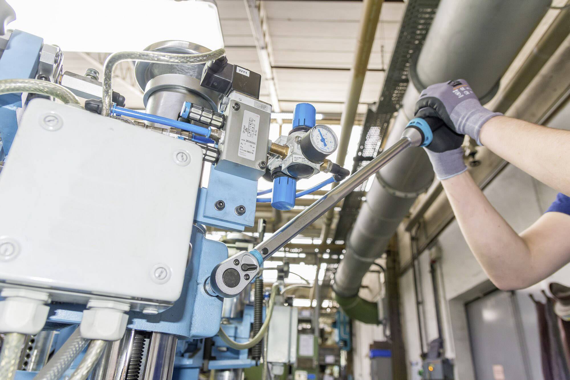 Hazet 5123-3CT Drehmomentschlüssel 1/2" (12.5 mm) 60 - 320 Nm