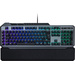 Cooler Master MK850 RGB USB Gaming-Tastatur Deutsch, QWERTZ, Windows® Silber Beleuchtet, Handballenauflage, Abnehmbares Kabel