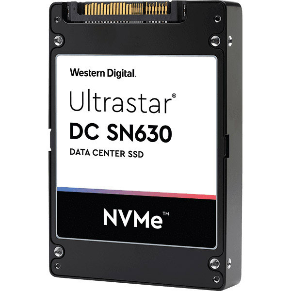 WD Ultrastar DC SN630 7.68TB Interne SATA SSD 6.35cm (2.5 Zoll) U.2 NVMe PCIe 3.1 x4 Retail WUS3BA176C7P3E3