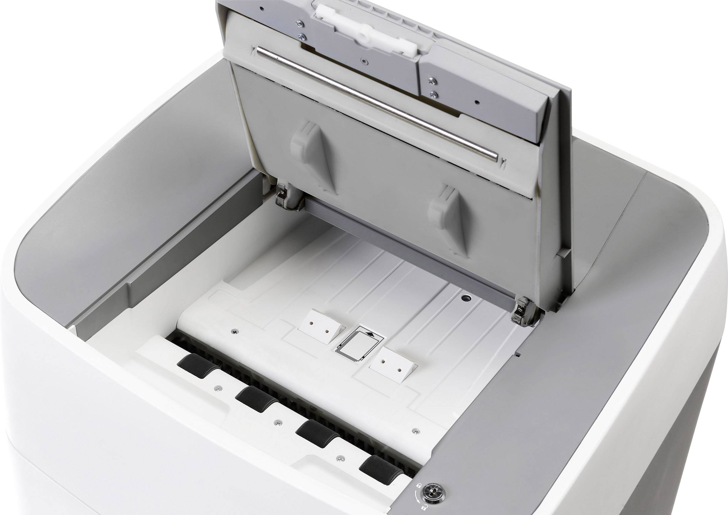 Dahle ShredMATIC 35314 Aktenvernichter 300 Blatt Partikelschnitt P-4 40l Vernichtet auch CDs, Kreditkarte, Heftklammern