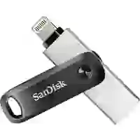 SanDisk iXpand™ Flash Drive Go USB-Zusatzspeicher Smartphone/Tablet Schwarz, Silber 64 GB USB-A (USB 3.2 Gen 1), Apple Lightning SanDisk iXpand™ Flash Drive Go USB-Zusatzspeicher Smartphone/Tablet Schwarz, Silber 64 GB USB-A (USB 3.2 Gen 1), Apple Lightning