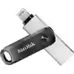 SanDisk iXpand™ Flash Drive Go USB-Zusatzspeicher Smartphone/Tablet Schwarz, Silber 64 GB USB-A SanDisk iXpand™ Flash Drive Go USB-Zusatzspeicher Smartphone/Tablet Schwarz, Silber 64 GB USB-A