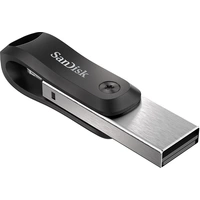 SanDisk iXpand™ Flash Drive Go USB-Zusatzspeicher Smartphone/Tablet Schwarz, Silber 64 GB USB-A (USB 3.2 Gen 1), Apple Lightning SanDisk iXpand™ Flash Drive Go USB-Zusatzspeicher Smartphone/Tablet Schwarz, Silber 64 GB USB-A (USB 3.2 Gen 1), Apple Lightning