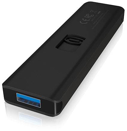 ICY BOX M.2-Festplatten-Gehäuse USB-A (USB 3.2 Gen 2) M.2 2230, 2242, 2260, 2280 IB-1818-U31