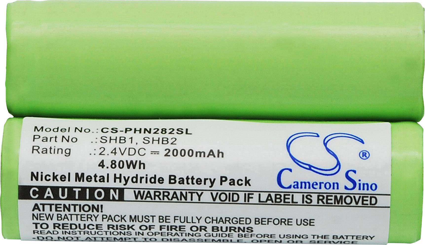 CS Cameron Sino Rasierer-Akku ersetzt Original-Akku (Original) 138-10334, 138-10673, 138-10727, 4822-138-10334, 4822-138-10673