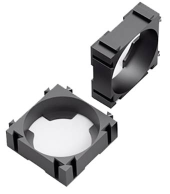 Litech Power BH01 Batteriehalter 1x 18650 (L x B x H) 20.25 x 20.25 x 8.85 mm