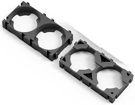 Litech Power BH02 Batteriehalter 2x 18650 (L x B x H) 40.5 x 20.25 x 8.85mm