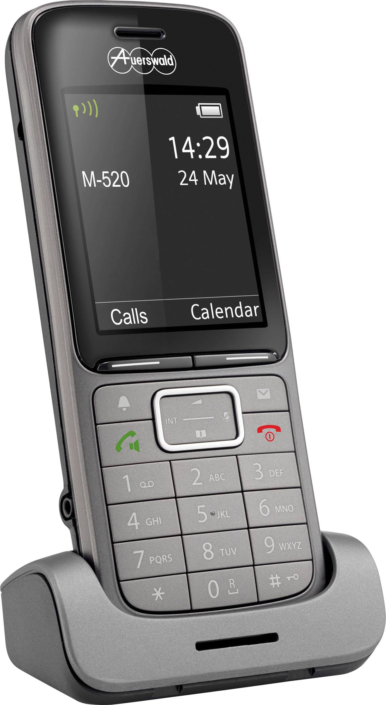 Auerswald COMfortel M-520 DECT Mobilteil Schwarz