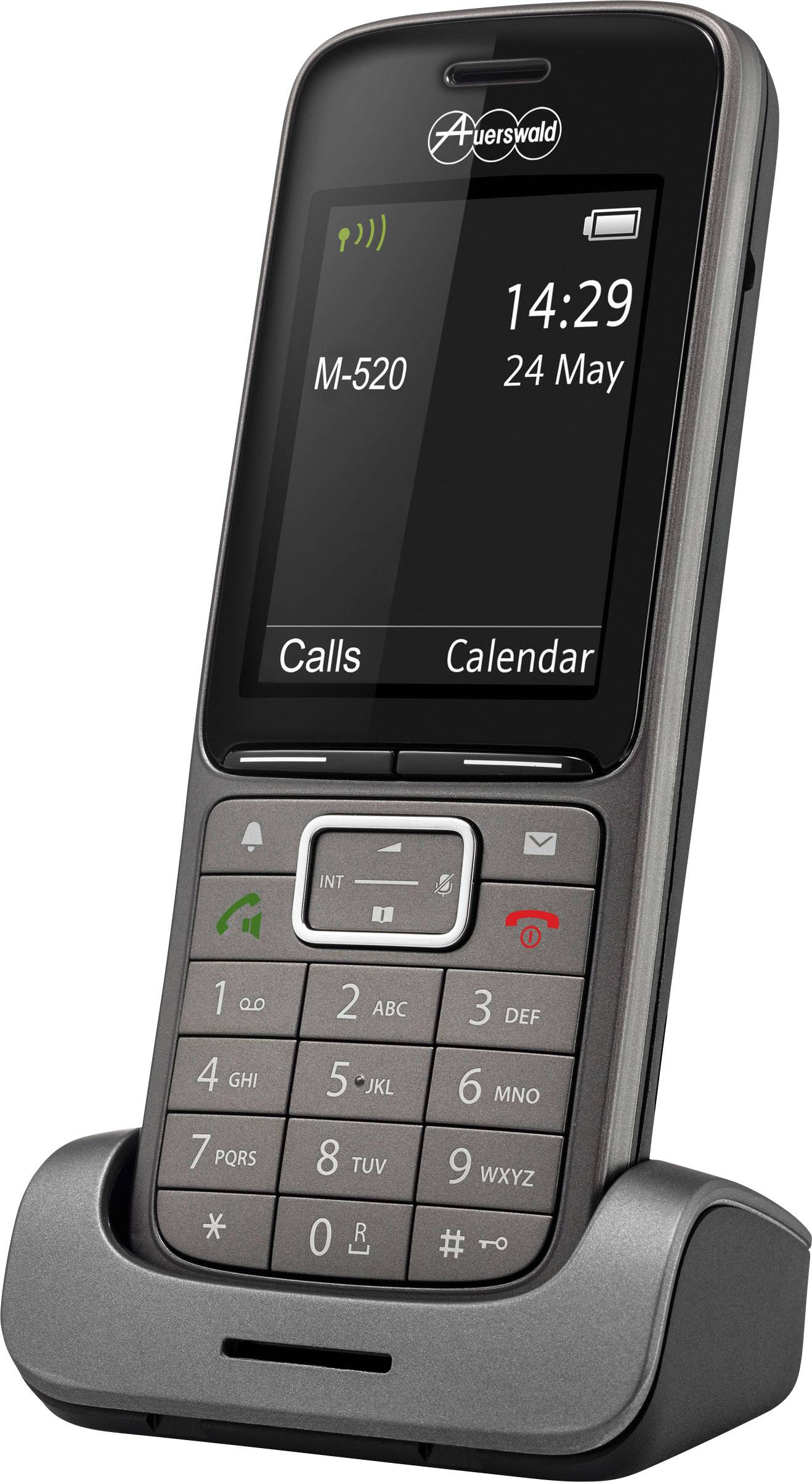 Auerswald COMfortel M-520 DECT Mobilteil Schwarz