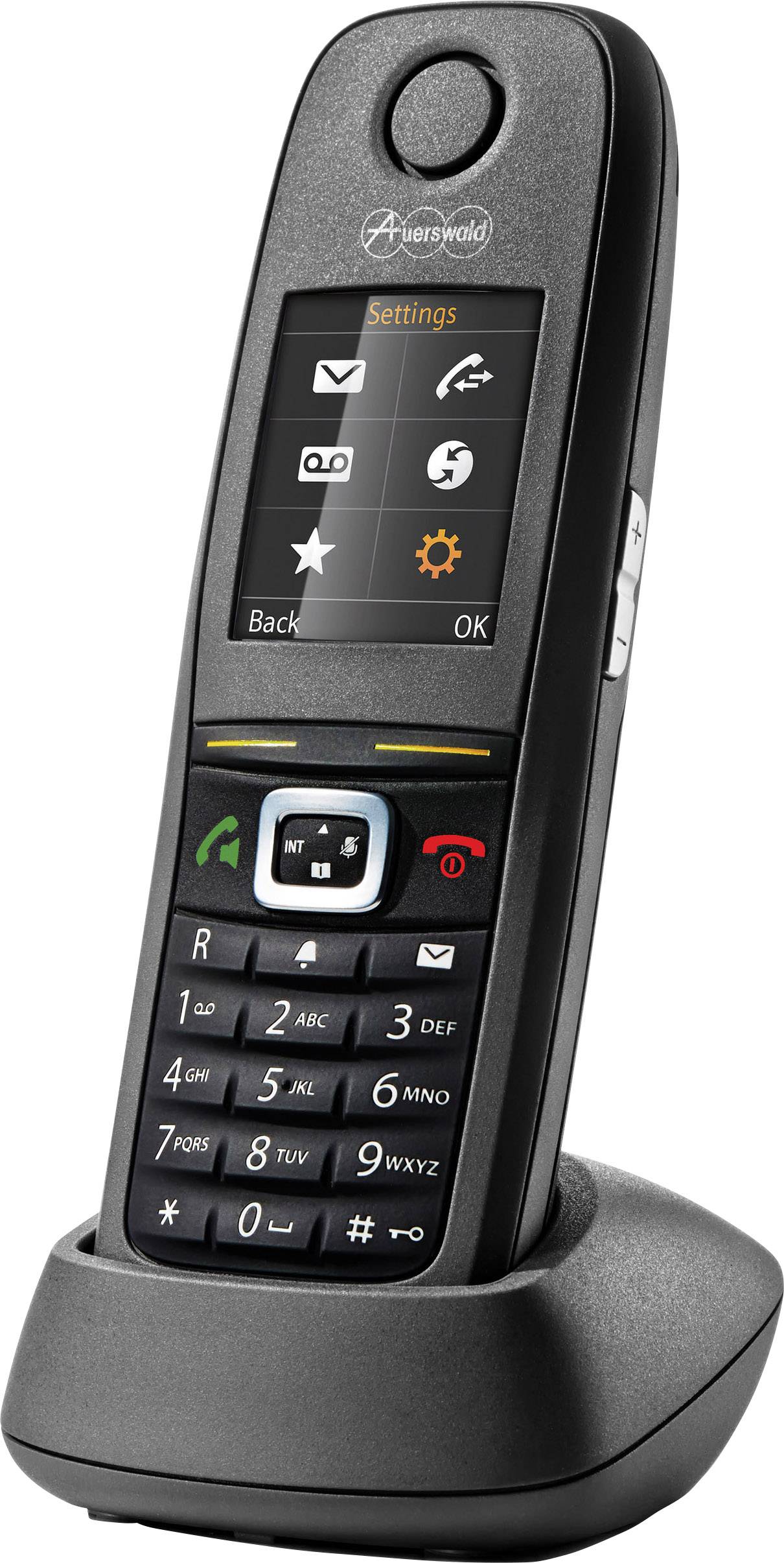 Auerswald COMfortel M-530 DECT Mobilteil Schwarz