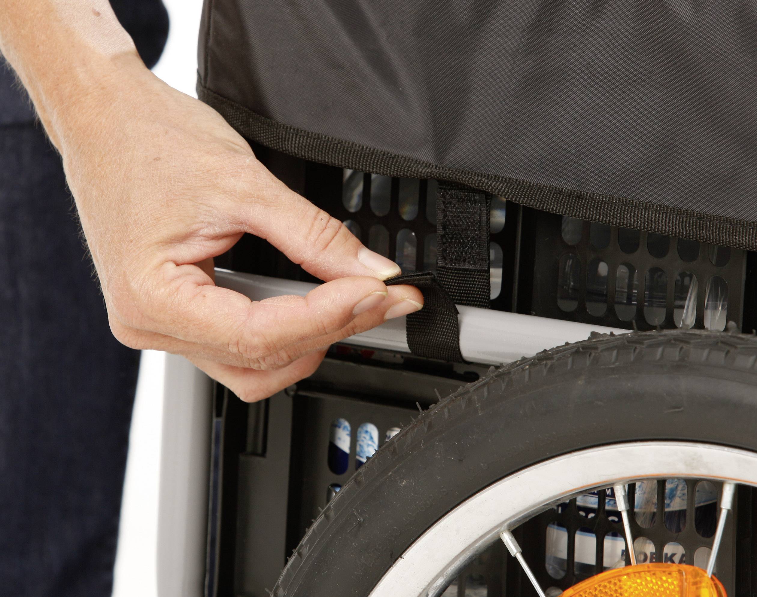 FISCHER FAHRRAD Profi Plus III 86389 Lasten Fahrradanhänger