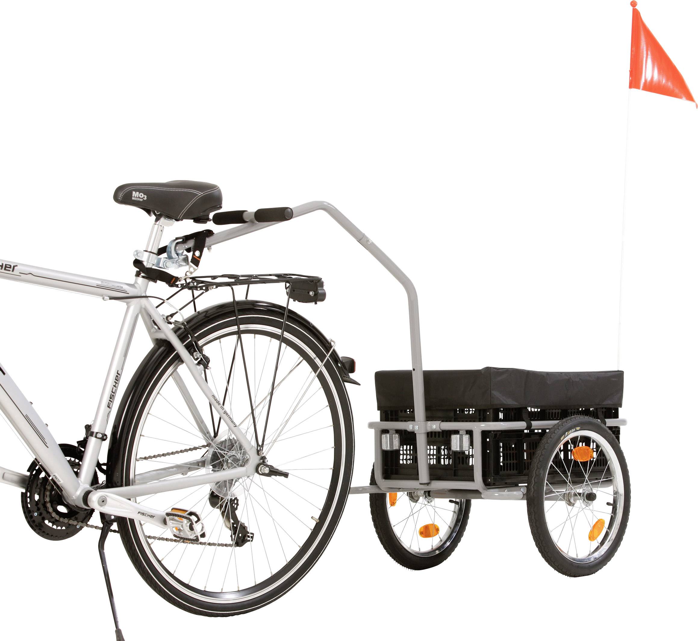 FISCHER FAHRRAD Profi Plus III 86389 Lasten Fahrradanhänger