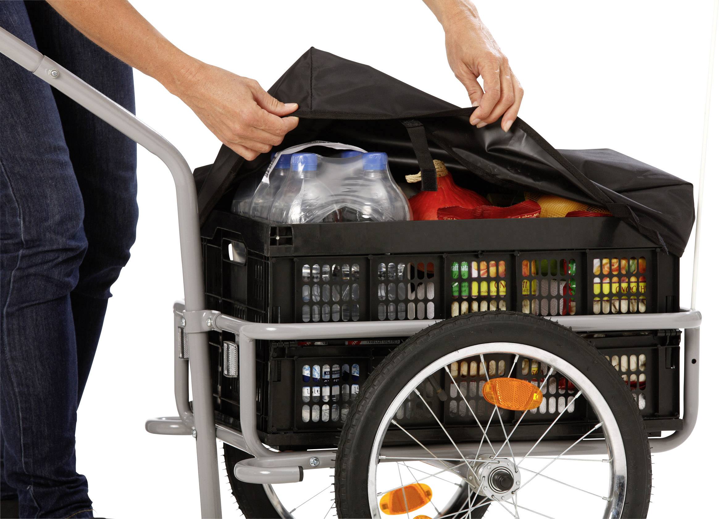 FISCHER FAHRRAD Profi Plus III 86389 Lasten Fahrradanhänger