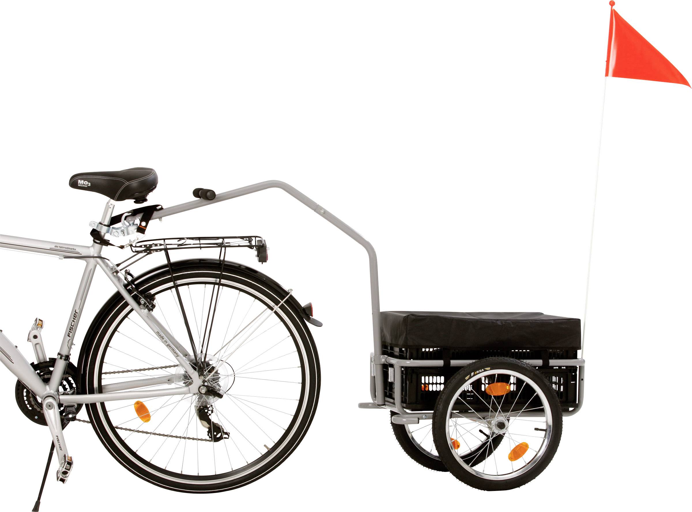 FISCHER FAHRRAD Profi Plus III 86389 Lasten Fahrradanhänger