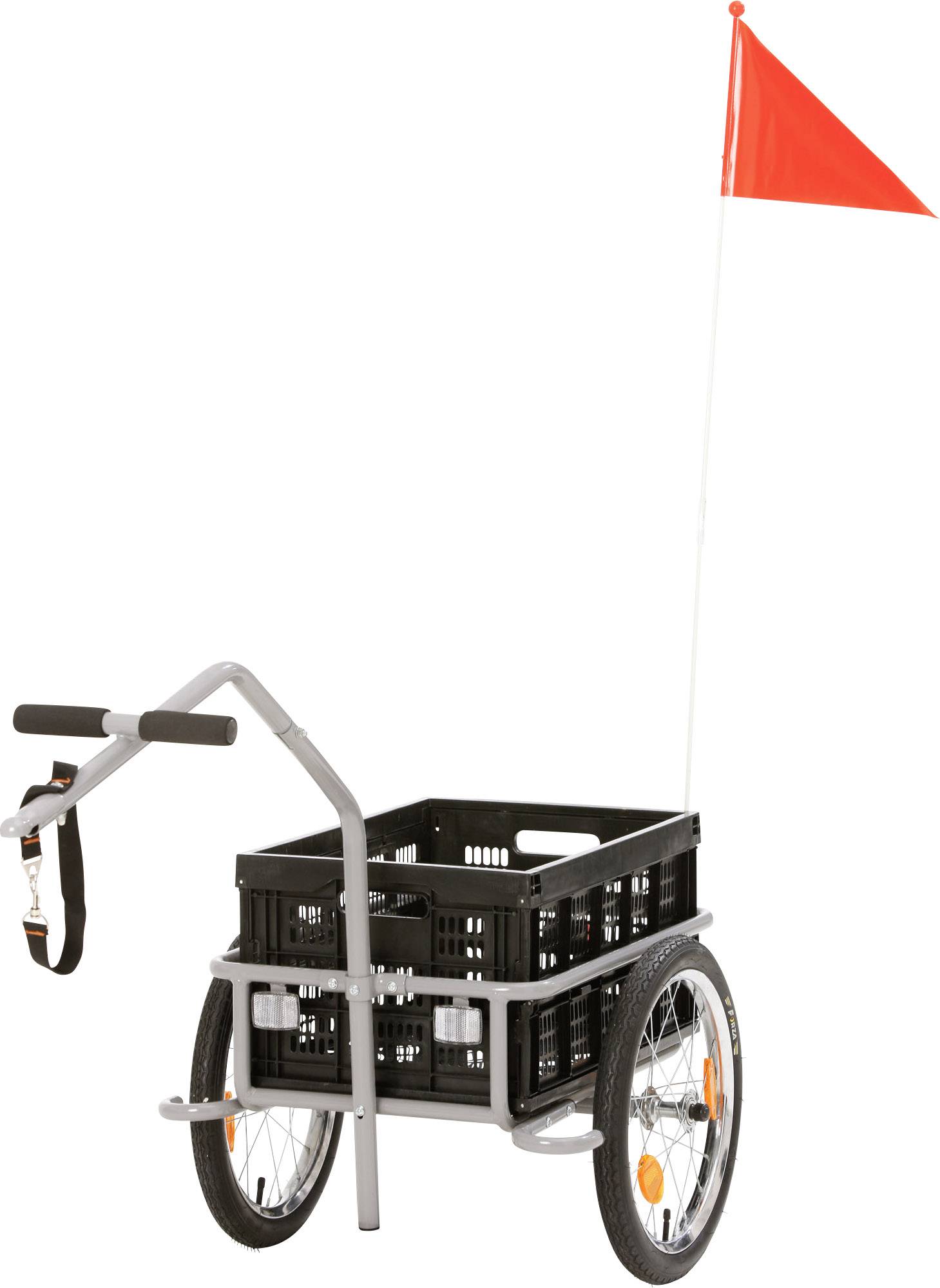 FISCHER FAHRRAD Profi Plus III 86389 Lasten Fahrradanhänger