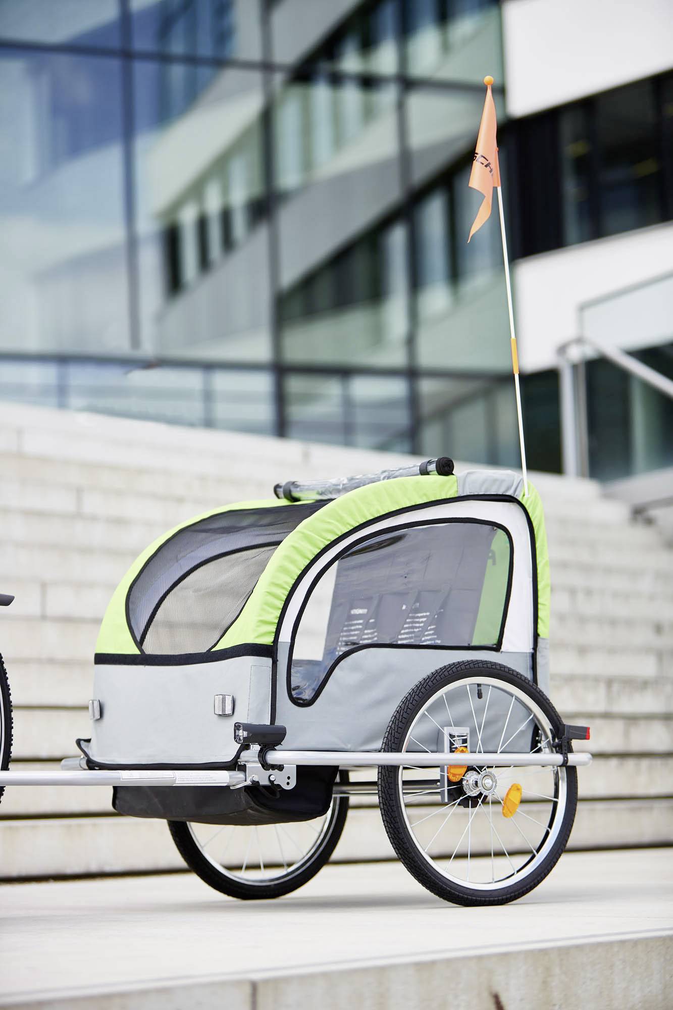 FISCHER FAHRRAD 86388 86388 Kinder Fahrradanhänger