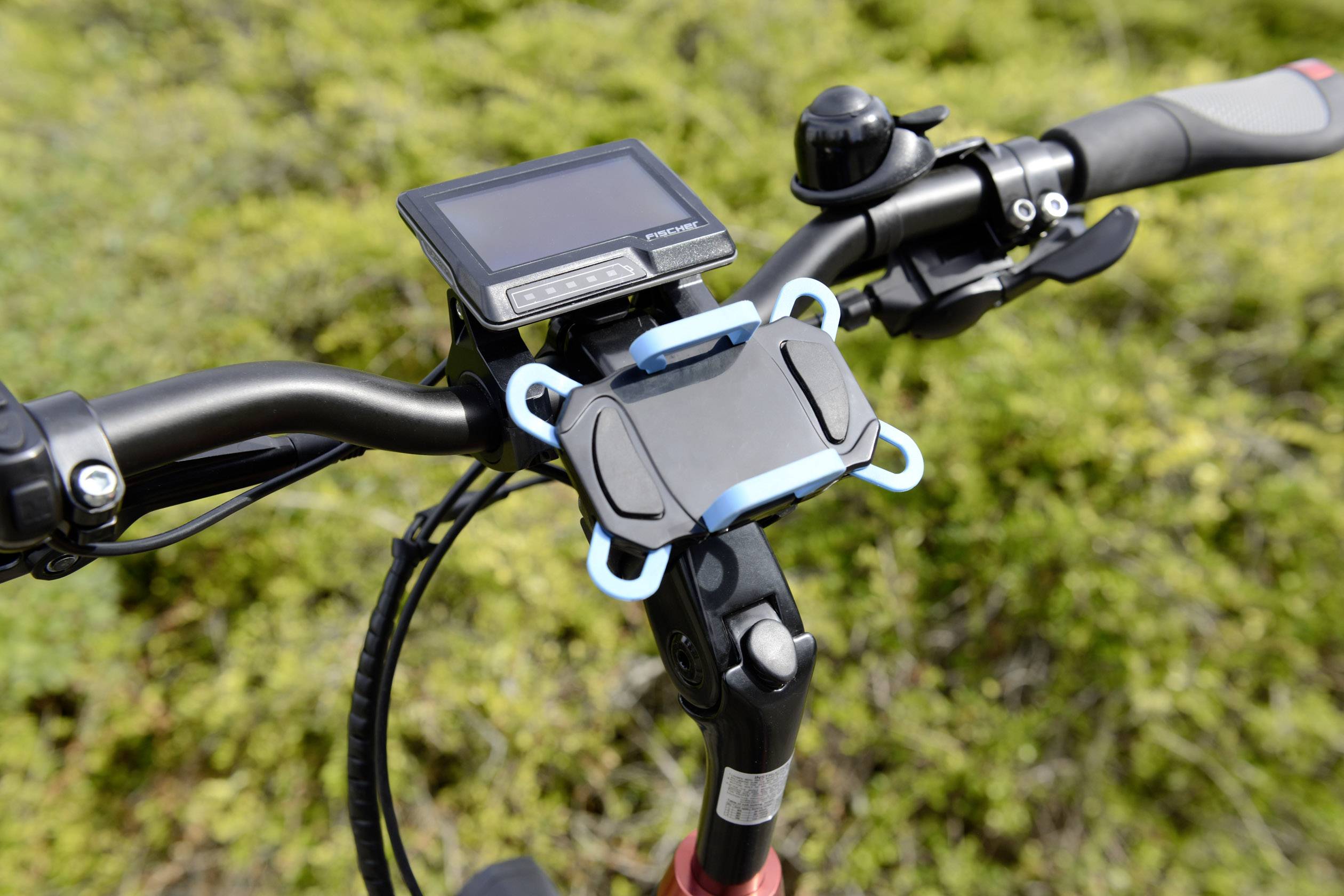fischer fahrrad multimedia smartphone halterung