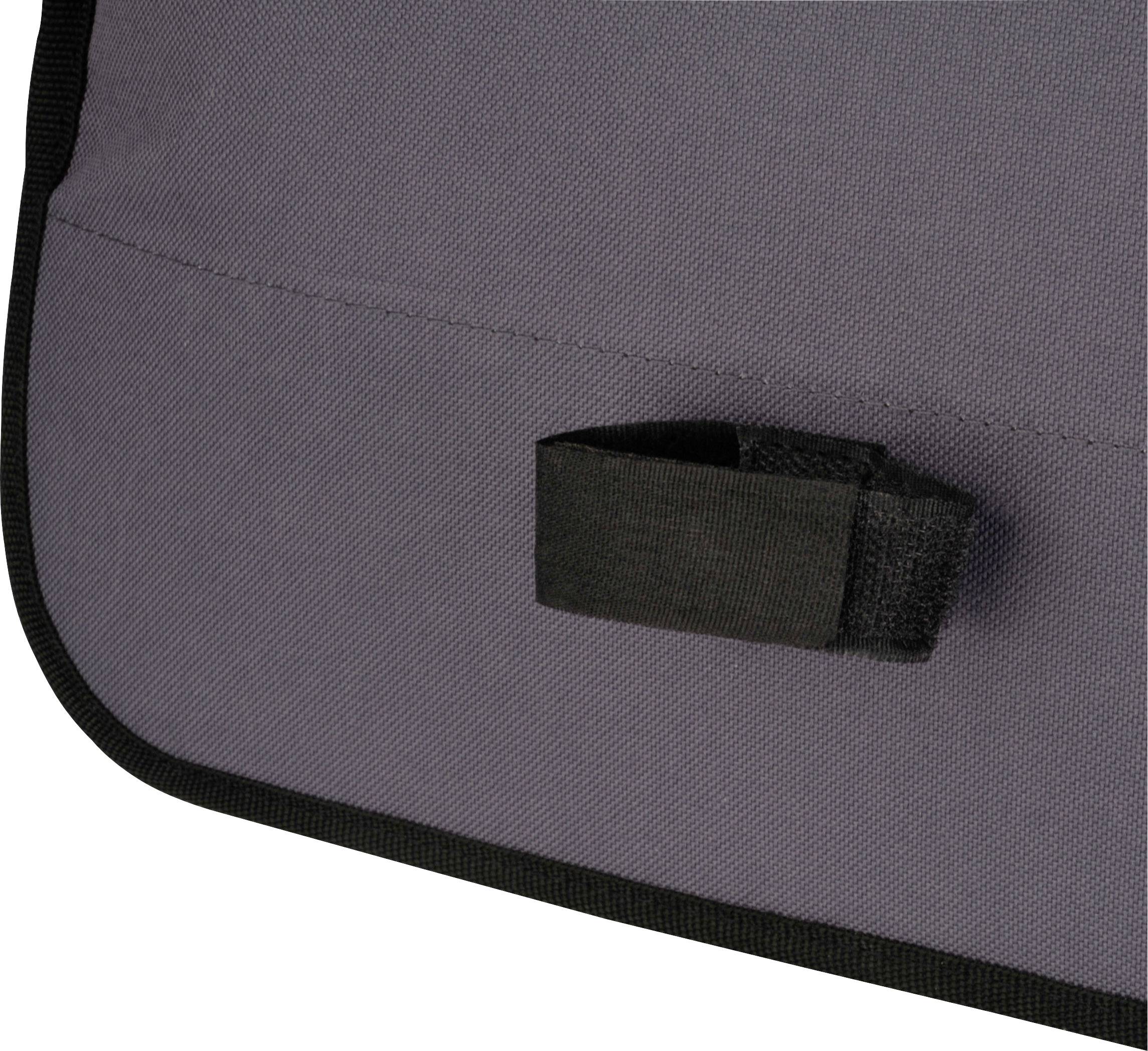 FISCHER FAHRRAD 50322 Gepäckträgertasche Grau