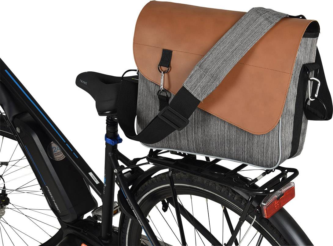 FISCHER FAHRRAD 86281 Gepäckträgertasche Braun