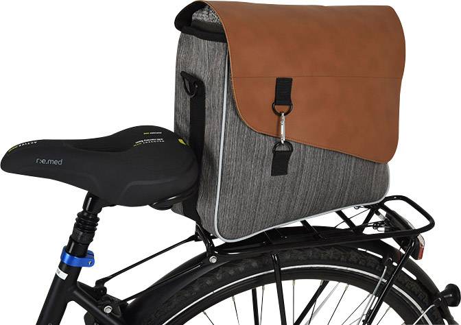 FISCHER FAHRRAD 86281 Gepäckträgertasche Braun