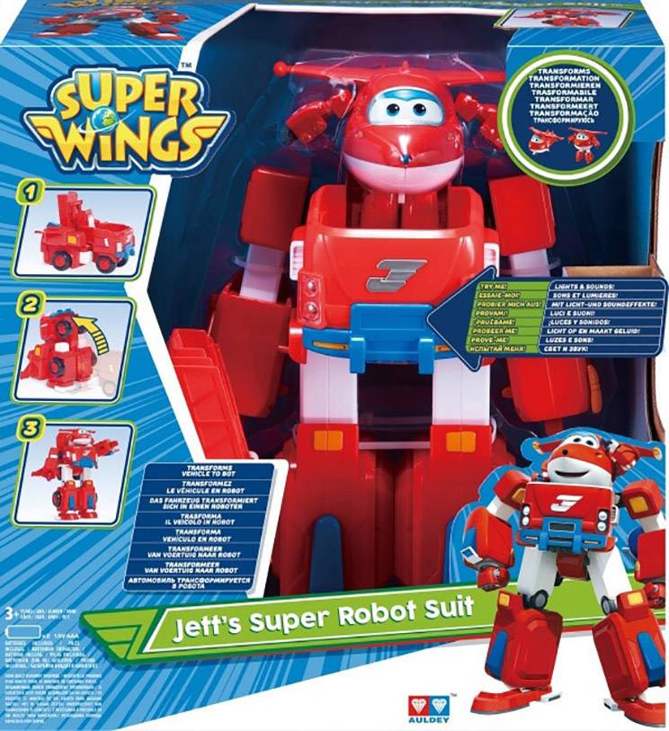 Super Wings Jett's Super Robot Suit