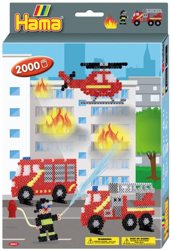 Vedes HAMA Geschenkp. Feuerwehr 2.000 Stück 3441