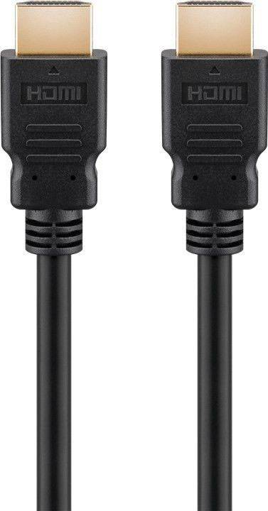 Goobay HDMI Anschlusskabel 0.50 m Schwarz 41081