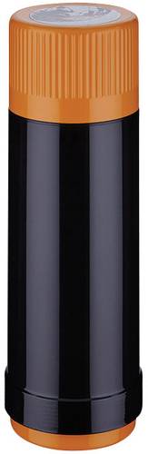 Max 40, electric clementine Thermoflasche Schwarz, Orange 750ml 403-16-13-0