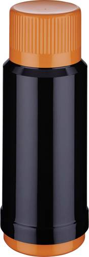 Max 40, electric clementine Thermoflasche Schwarz, Orange 1000ml 404-16-13-0