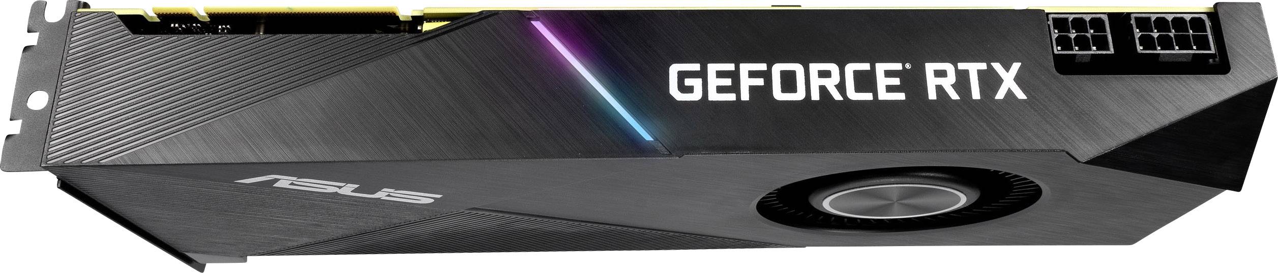 Asus Grafikkarte Nvidia GeForce RTX 2060S Turbo 8GB GDDR6-RAM PCIe x16 HDMI®, DisplayPort
