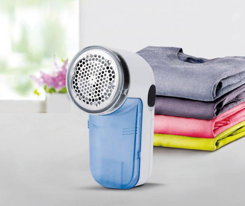 Metaltex Fusselrasierer Blau, Weiß