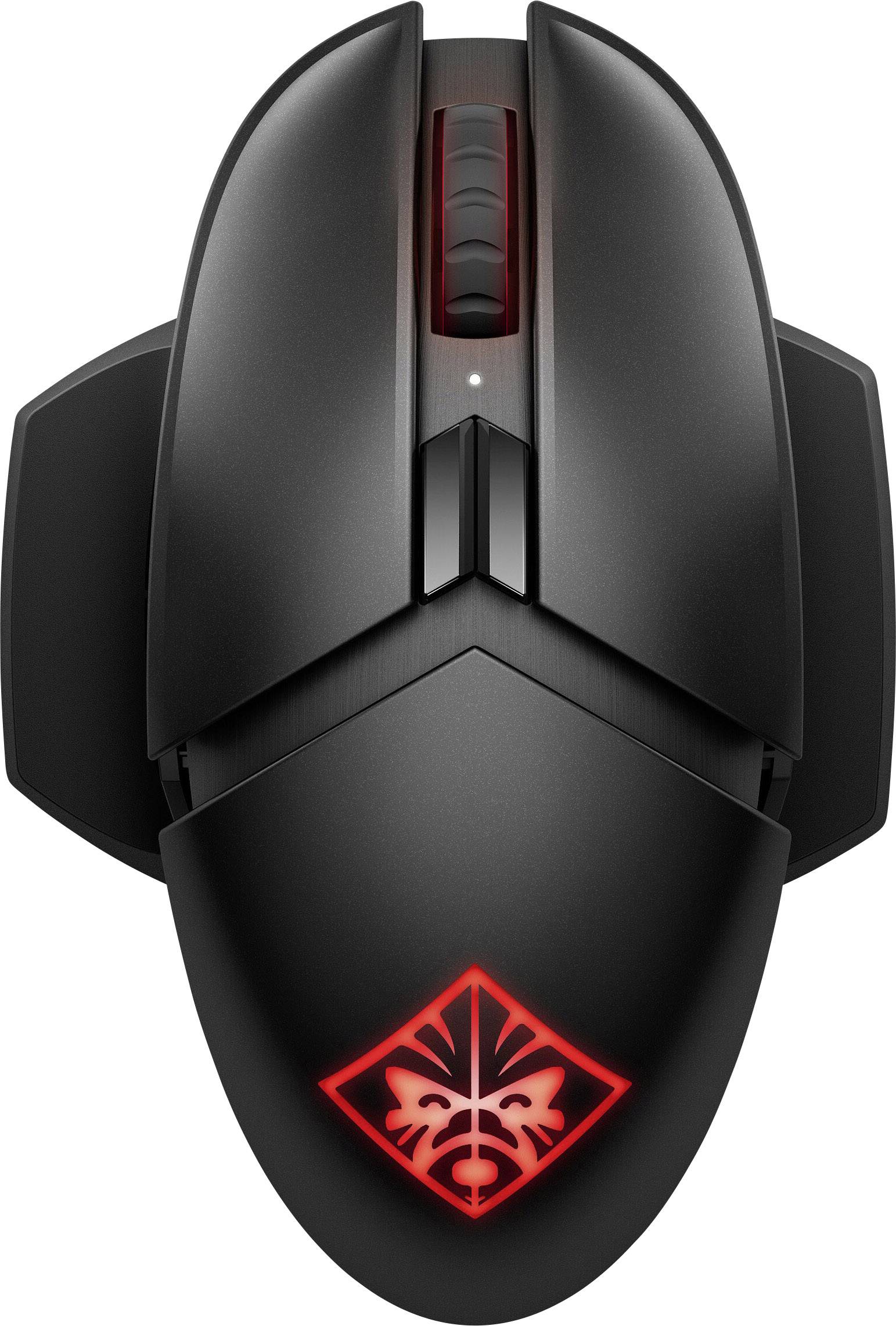 Omen Photon Gaming-Maus Funk Optisch Schwarz 6 Tasten 1200 dpi Ergonomisch, Wireless Charging, Wiederaufladbar