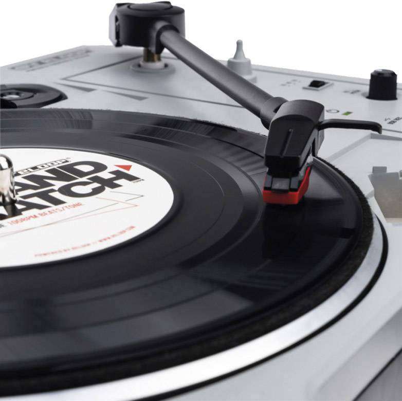 Reloop Spin USB-Plattenspieler Riemenantrieb Grau, Schwarz