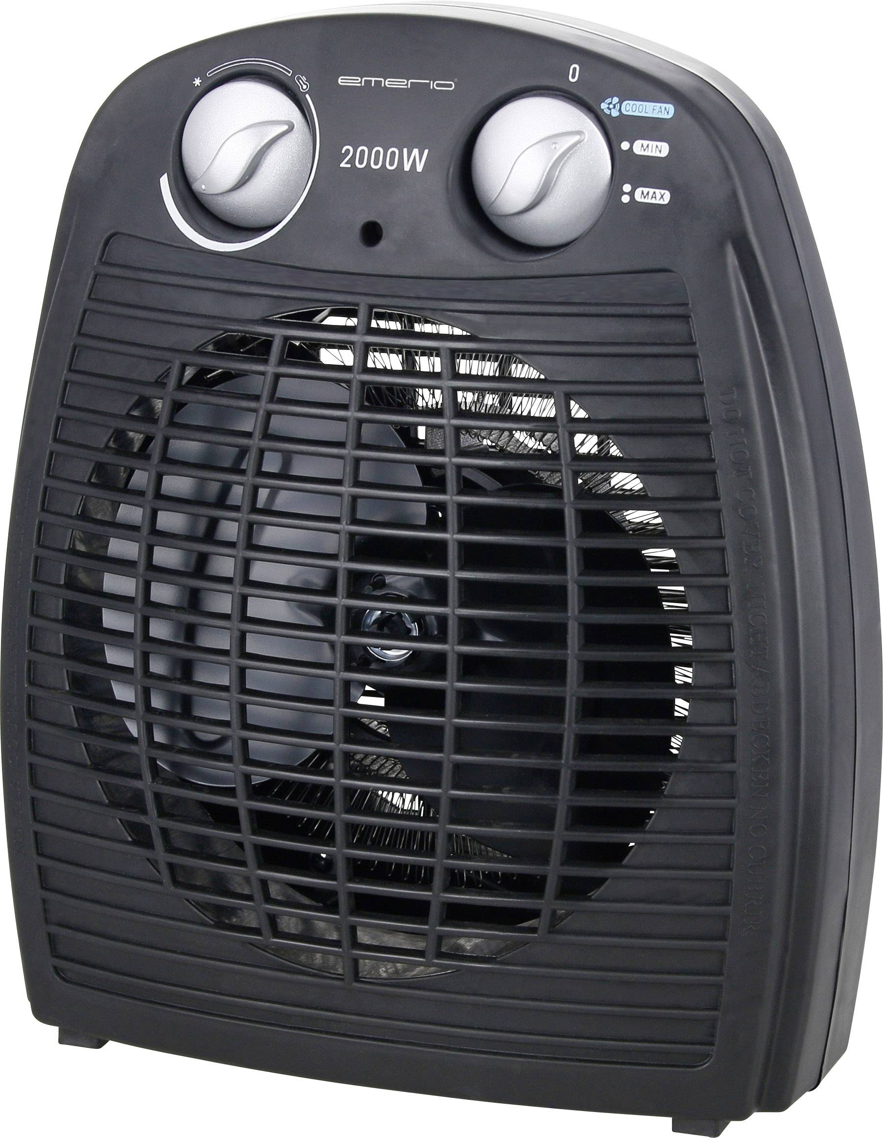 EMERIO FH-106737.1 Heizlüfter 20m² Schwarz